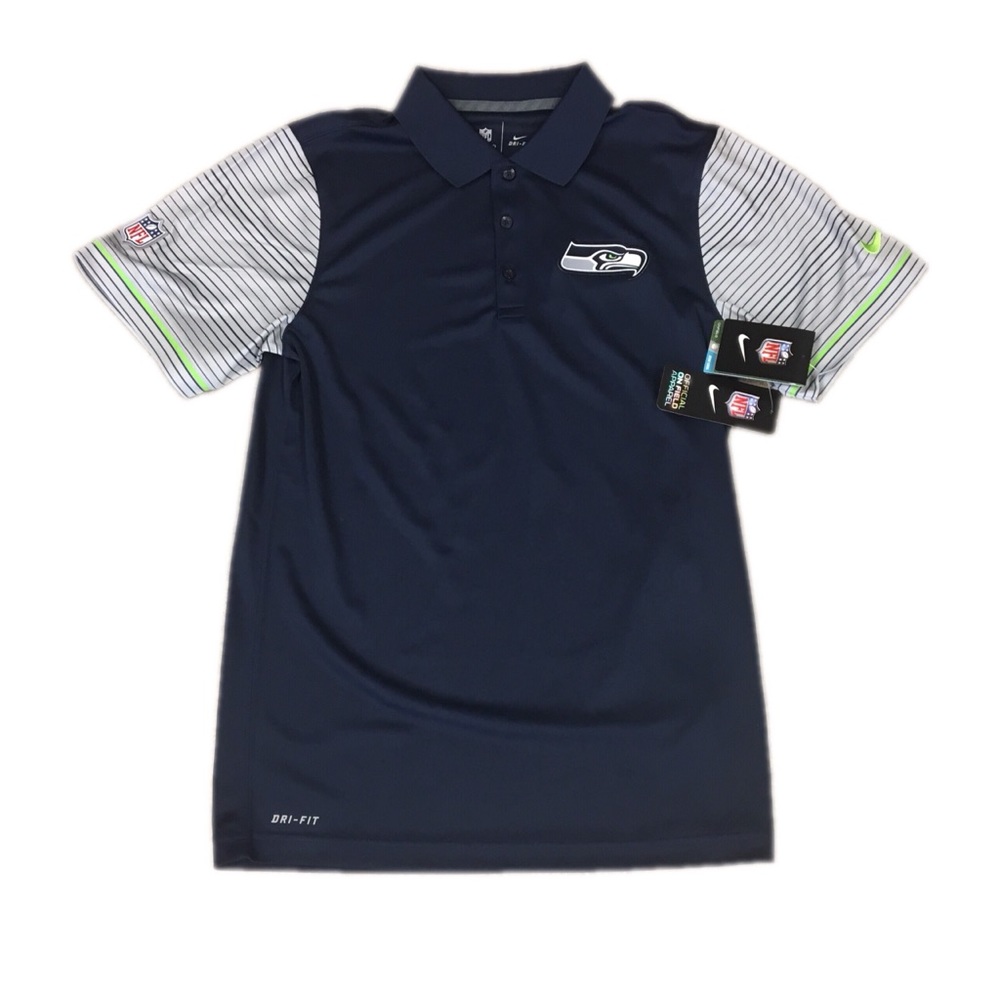 Seattle Seahawks Nike Dri Fit‎ Polo Shirt Small